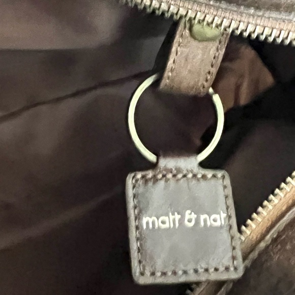 Matt and Nat Montreal PVC Bag Shimmering Cream Great Condition - Picture 10 of 13